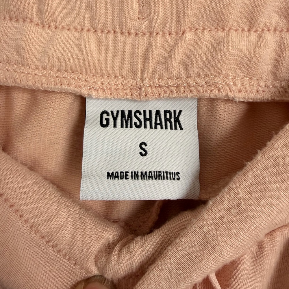 Gymshark Peach Joggers Womens Small Drawstring Athletic Sweatpants Lounge - Picture 5 of 6